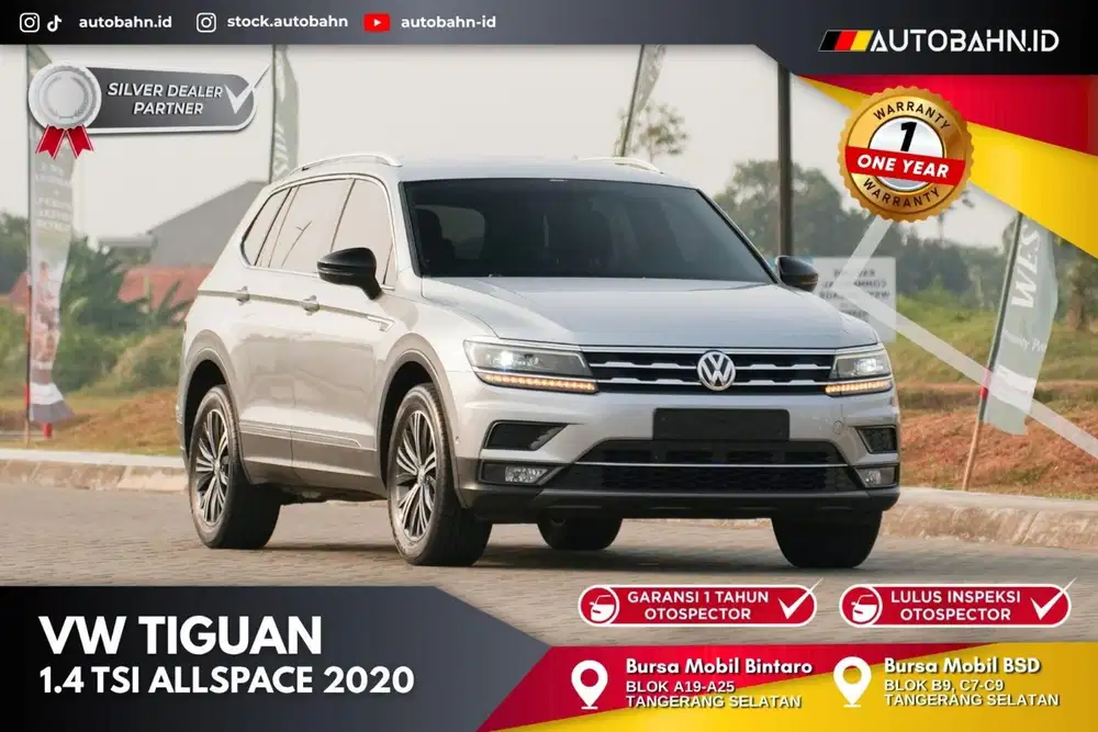 PAJAK PANJANG! VW Tiguan Allspace 1.4 TSI 2020