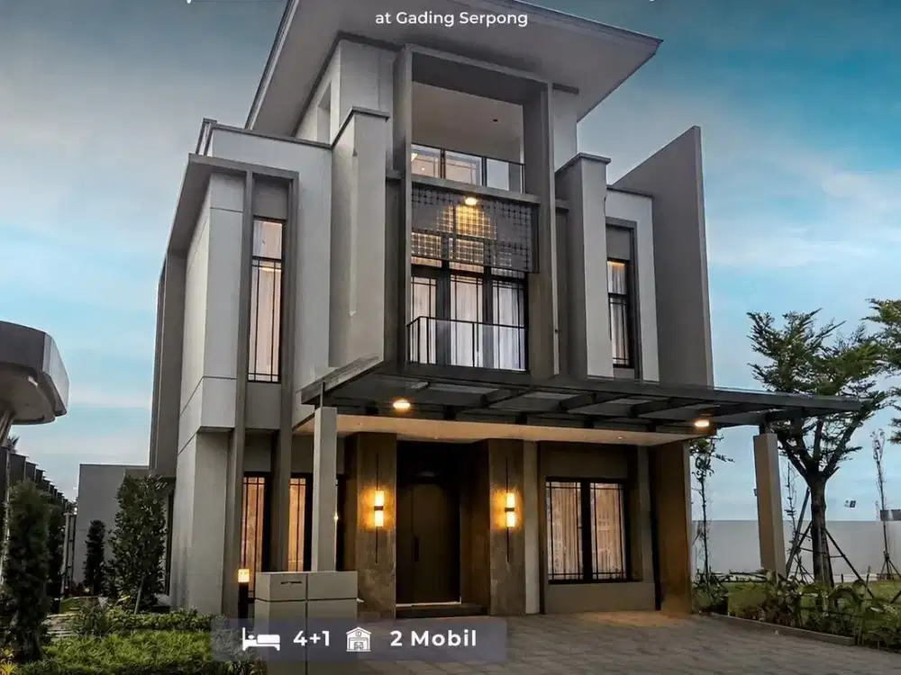 Hunian Private 3lantai GRAND PASADENA VILLAGE - PARAMOUNT LAND GADING SERPONG free ppn now!