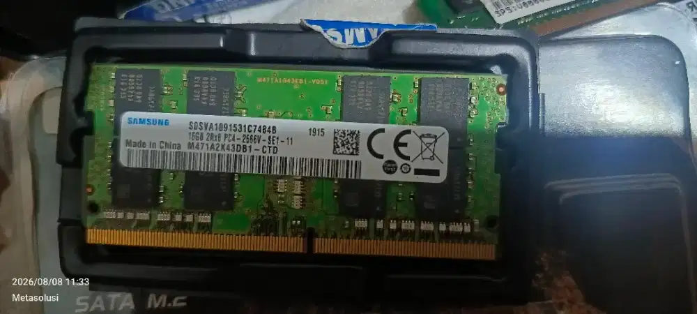 Ram Laptop DDR4 16Gb ok