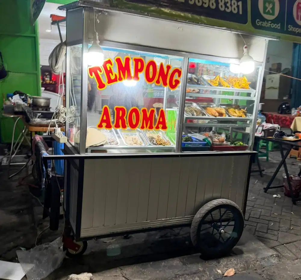 jual gerobak karna salah beli ukuran