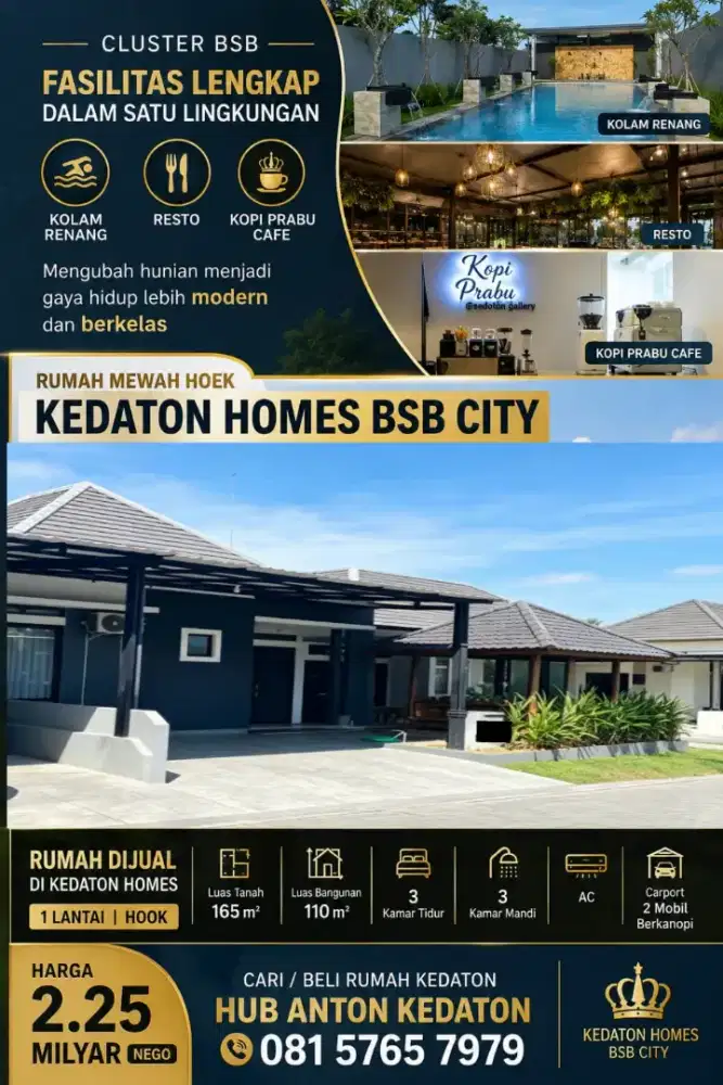 Kedaton hoek bsb city hilago bron beranda bali ivy park victoria valey
