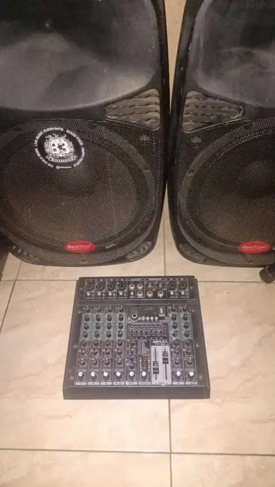 Gitar drum efek sound mixer