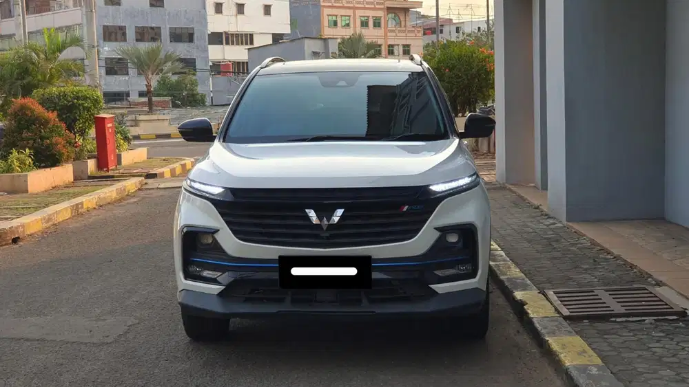 Km 37 ribu wuling almaz rs pro hybrid 2022 putih sunroof