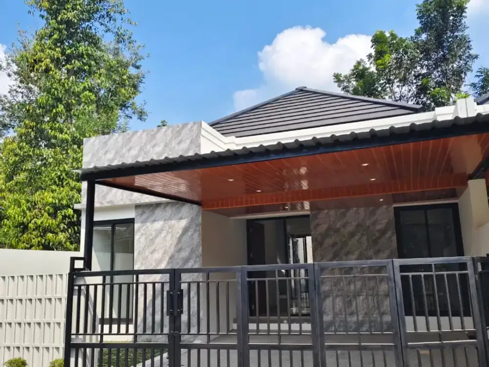 Rumah Baru Siap Huni dekat Kampus UII Akses Mobil