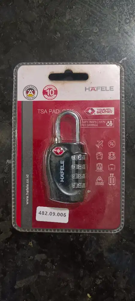 Gembok koper hafele