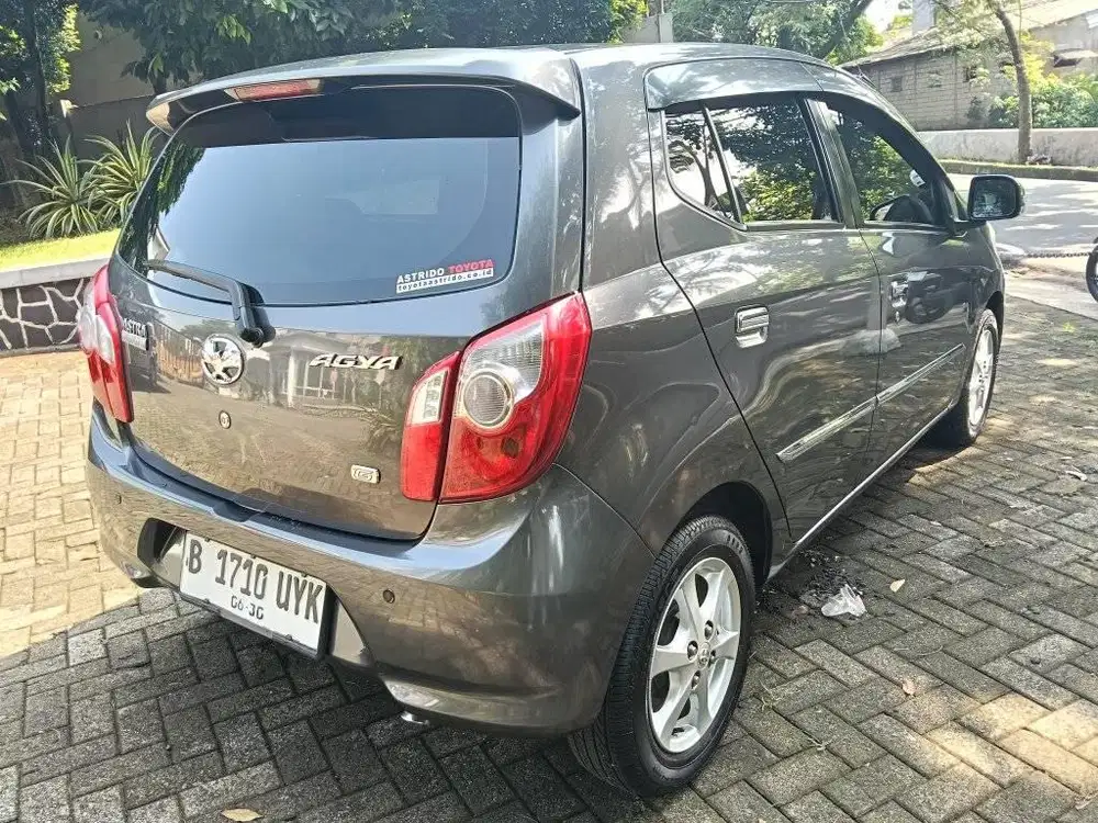 Toyota Agya G Th 2015 A/T Abu2 Metalik MulusPajak Panjang DP 10 Jt