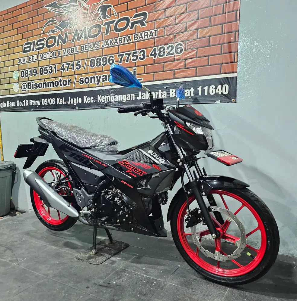 Km 200 kilo! Gk jd pake! SUZUKI NEW SATRIA FU 150 FI 2024 PJK ON 150FI