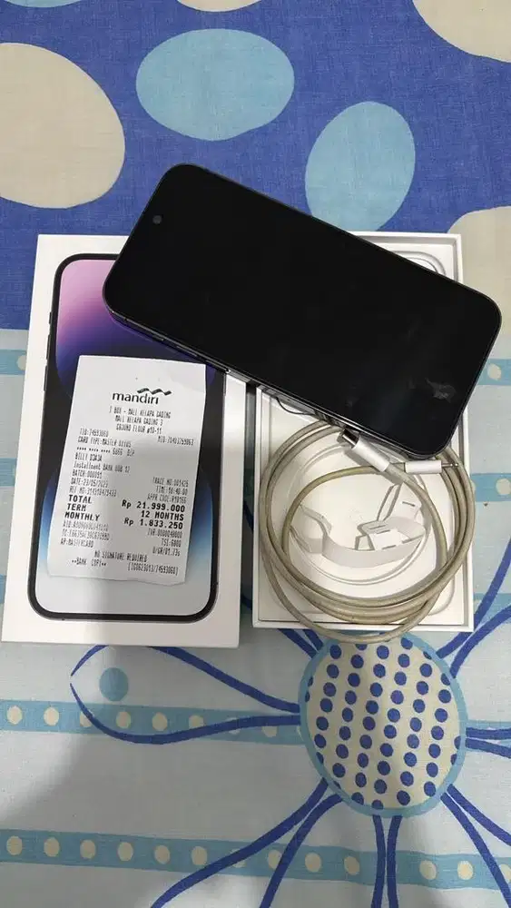 Iphone 14 pro max 256gb purple