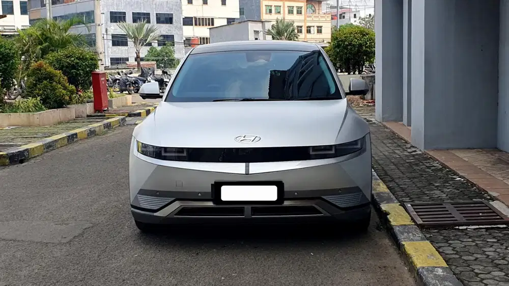 Km 26rb hyundai ioniq 5 ev long range signature 2022 abu silver