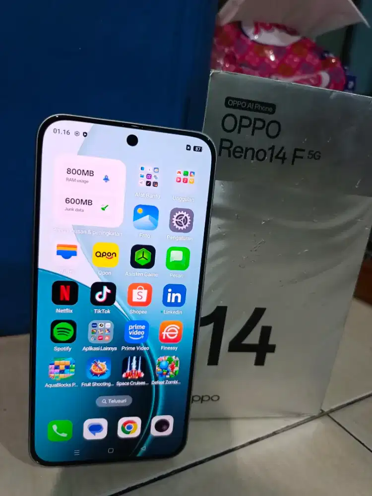 Oppo Reno 14F 5G Ram 12/256GB