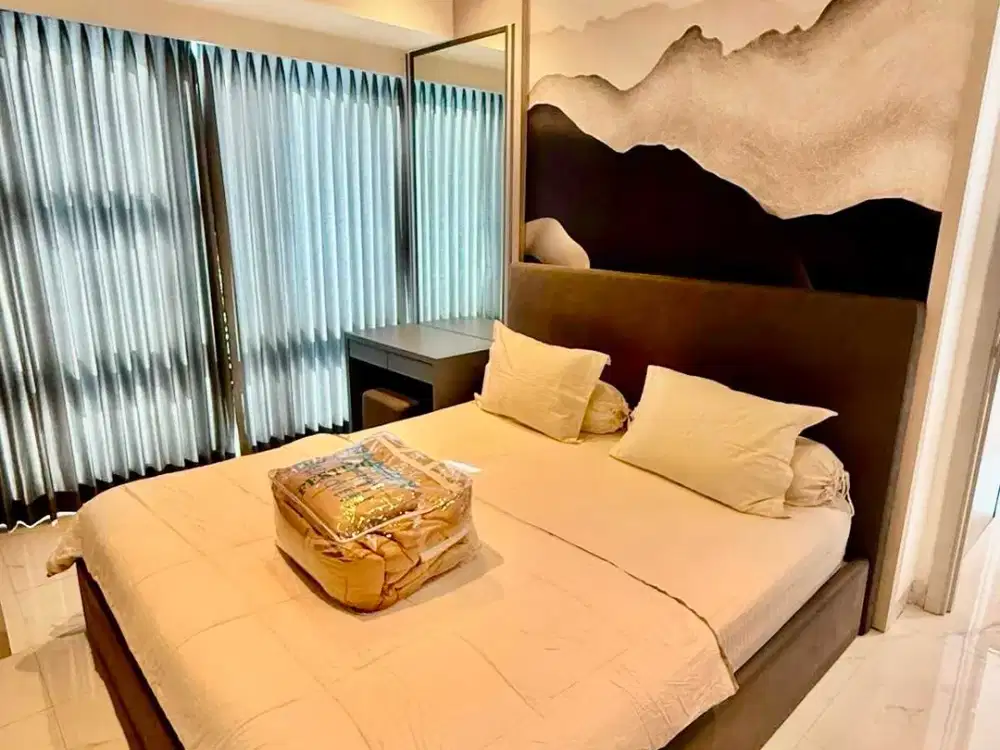 DISEWAKAN APARTEMEN LA VIZ 2BR LT29 FURNISH CITY VIEW PAKUWON MALL