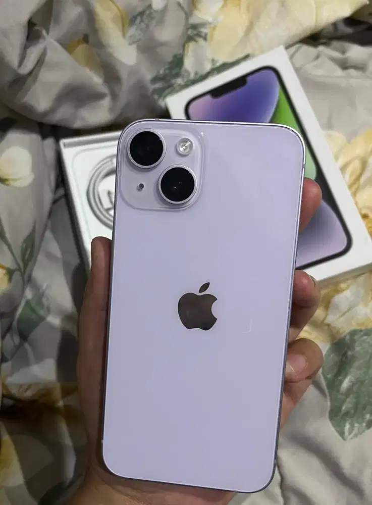 iPhone 14 ex ibox 128gb ungu