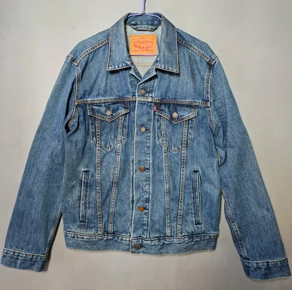 Baru jaket jeans denim levis