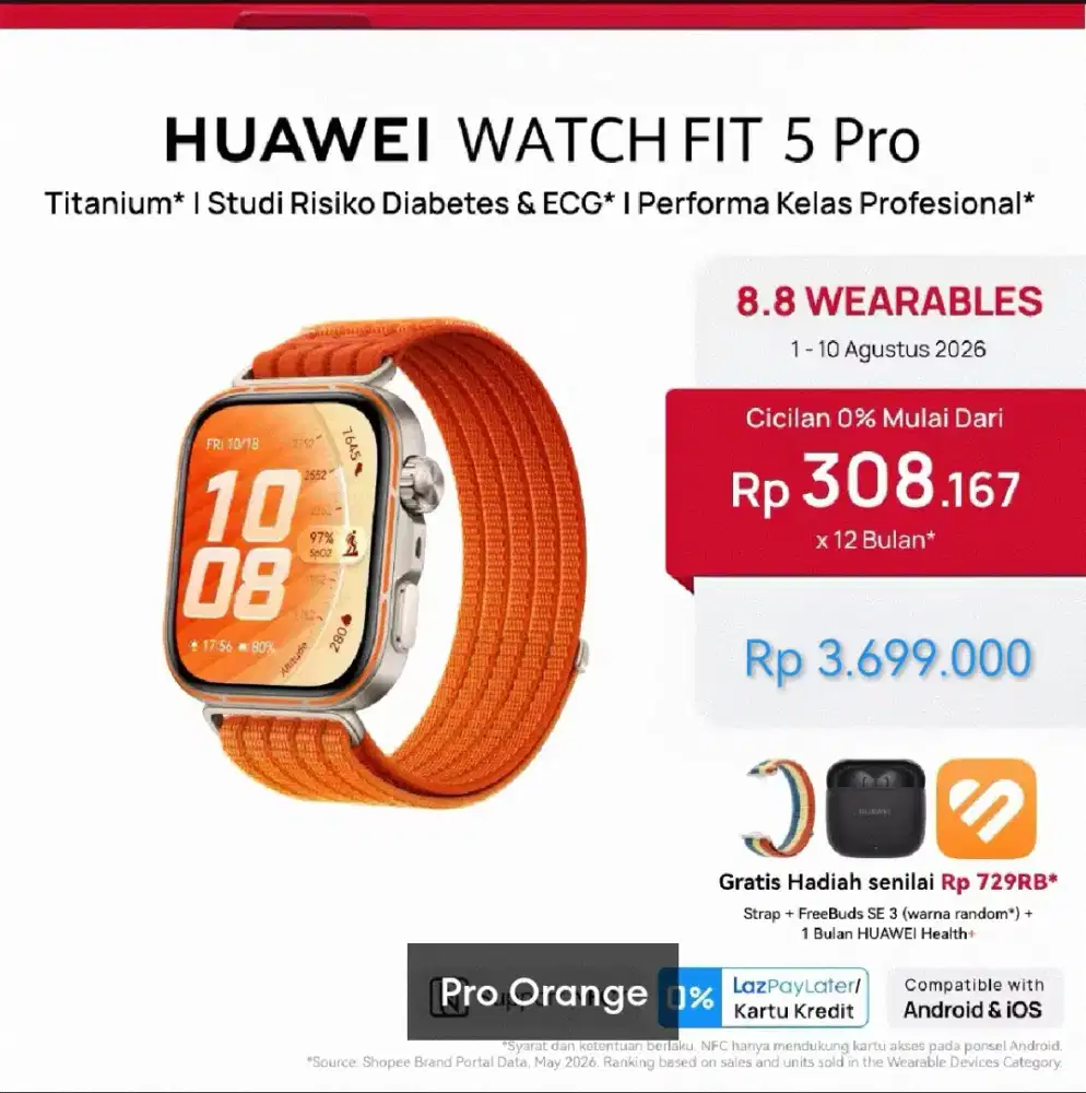 Huawei Watch Fit 5 Pro