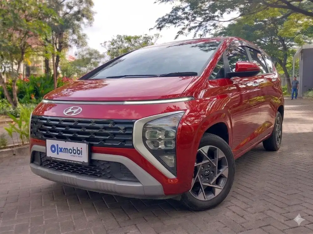 TDP 1 JUTA Hyundai Stargazer 1.5 Prime Bensin-AT 2022 Merah CZMTB