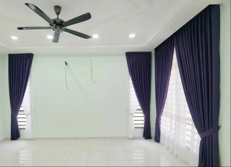 Menerima Pemasangan Gorden Wallpaper Dinding 3D Gordyn Hordeng Korden