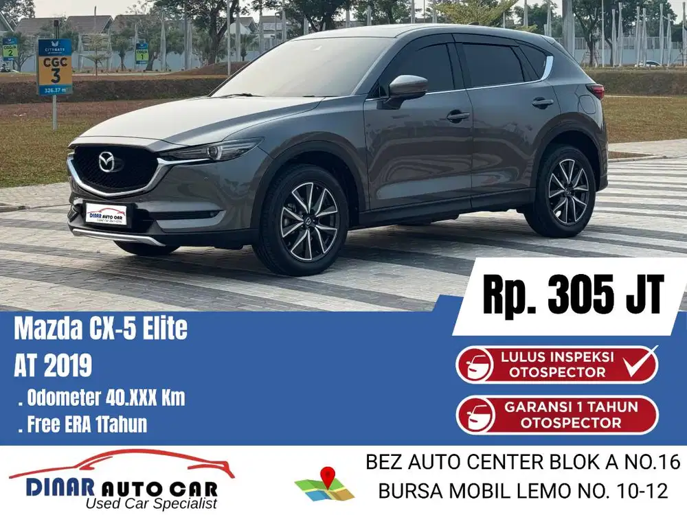 (40Rb) Mazda CX5 CX 5 Elite 2029 At Matic Warenty 1Th 40Jt*Dinar Auto*
