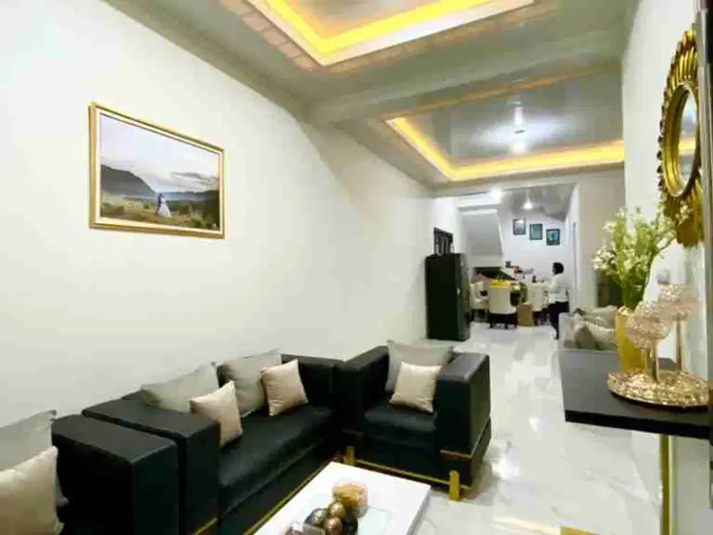 rumah mewah araya bu segera bonus full furnoture blok depan malang kota