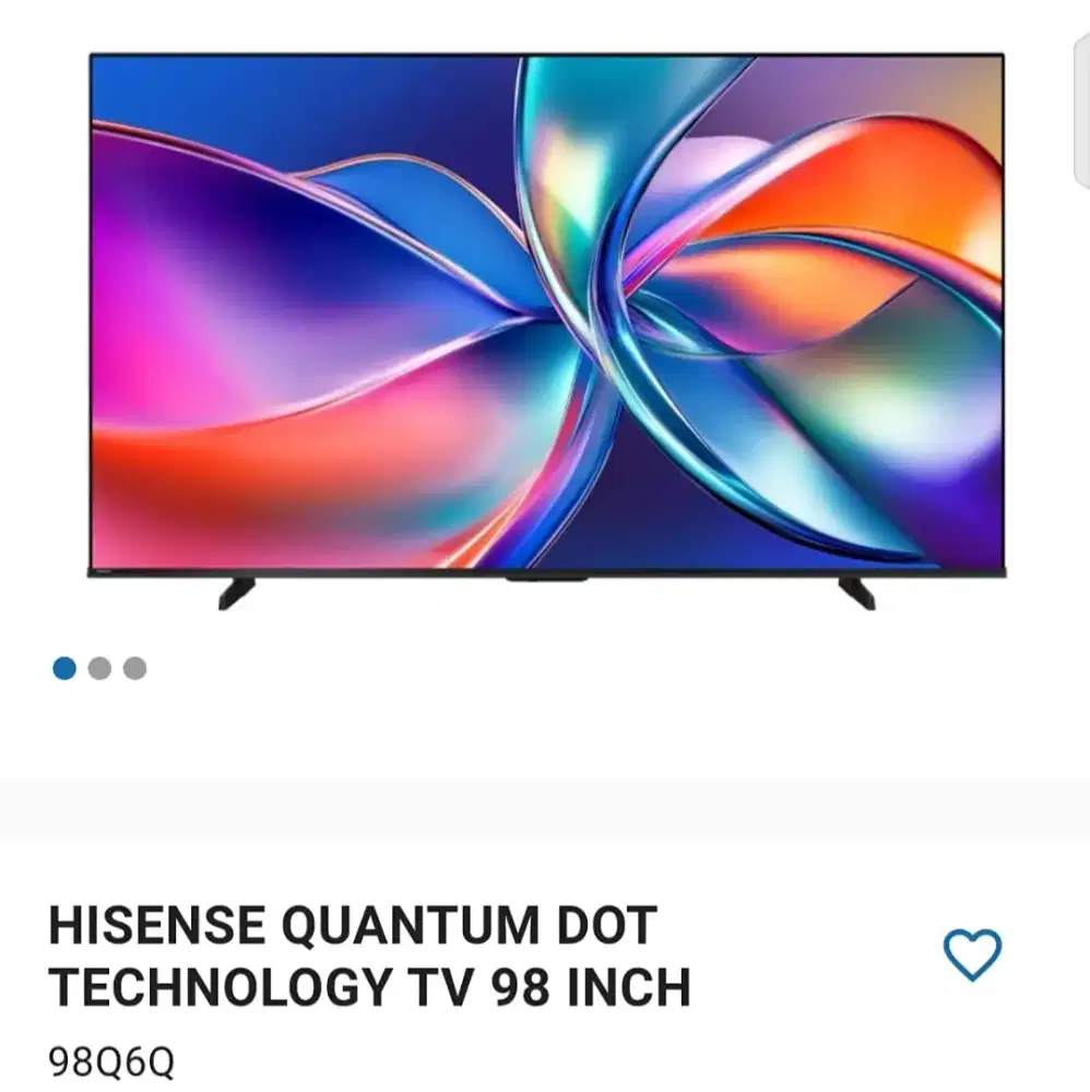 PROMO TV 98 INCH HISENSE