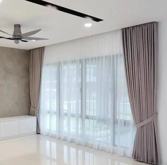 Menerima Pemasangan Gorden Wallpaper Dinding 3D Gordyn Hordeng Korden