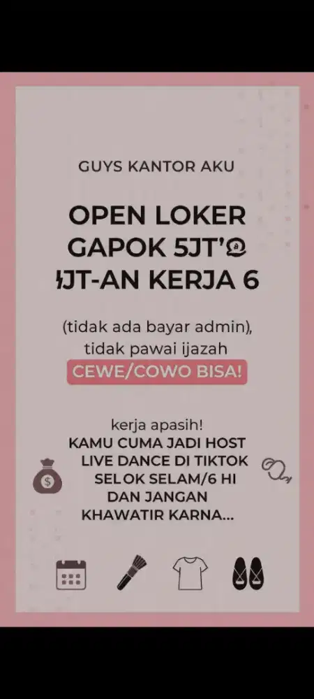 WE ARE HIRING HOST LIVE DANCE