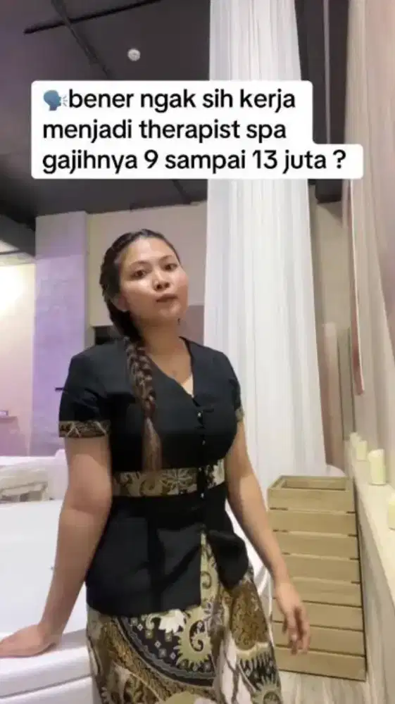 Lowongan Therapist wanita kuy group