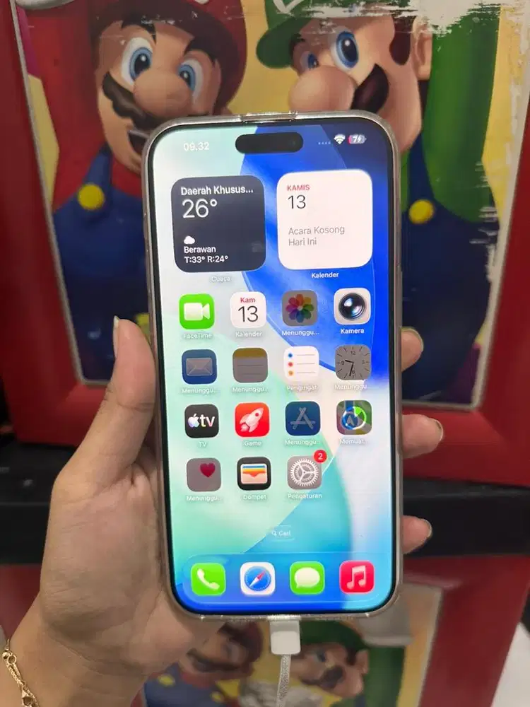 Iphone 15 promax 256 becuk