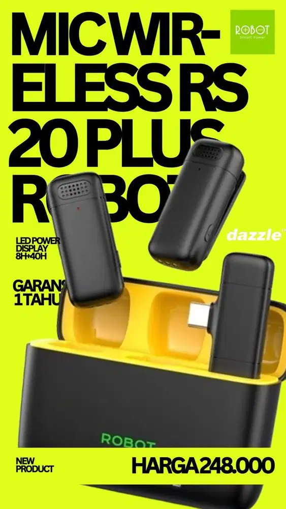 MIC WIRELESS ROBOT RS20 PLUS