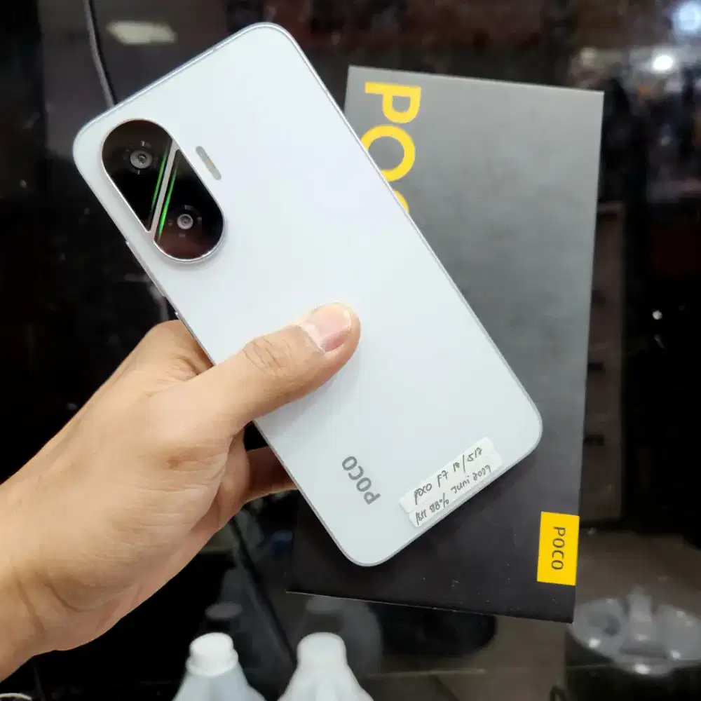 Poco F7 12/512GB, Fullset Ori garansi on going Juni 2027