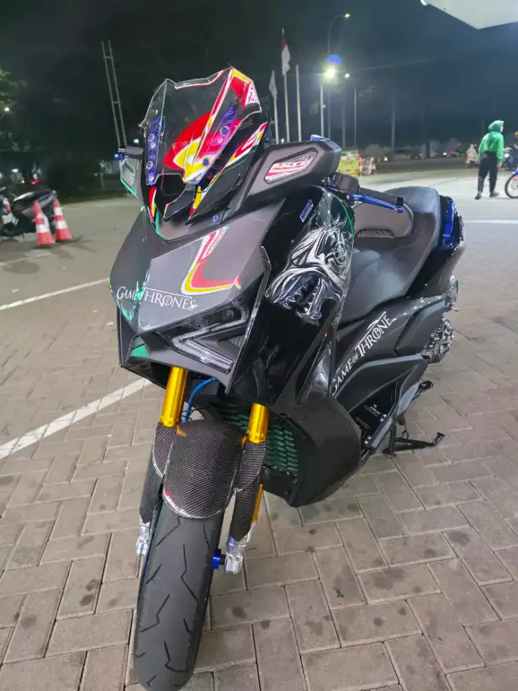 Jual XMAX 2026 KM 800 Perak. MODIF HEDOOONN