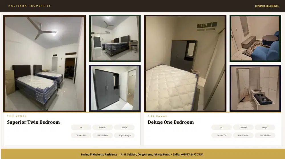 Kos Cengkareng Duri Kosambi - Twin & Deluxe Room, Free WiFi