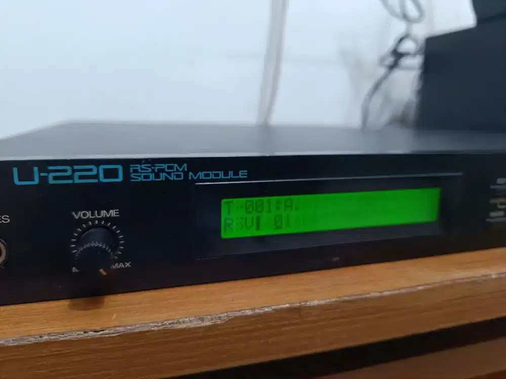 Roland U-220 u220 Sound Module Vintage Synthesizer U-20 U20 rack