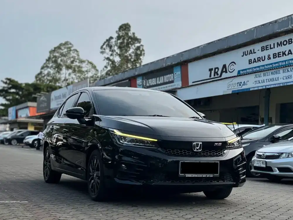 HARGA SPESIAL!! HONDA CITY 1.5 RS HATCHBACK MATIC 2021 HITAM, KM 46RB