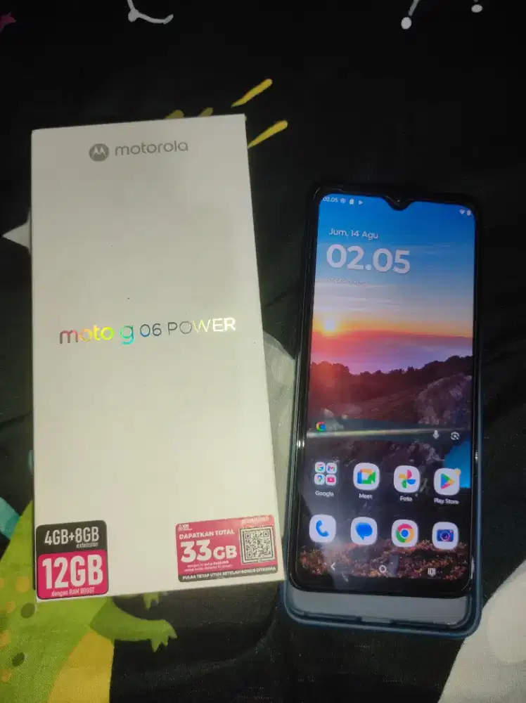 Moto G06 Power 4/128 Navy Mulus