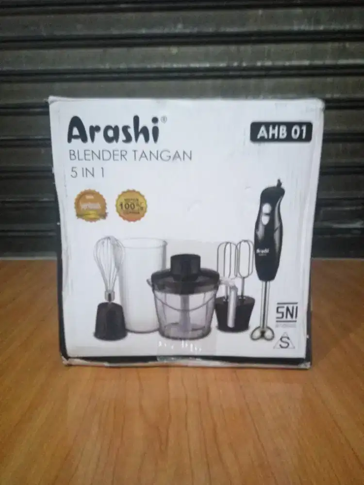 Blender tangan 5 in 1 Arashi AHB 01
