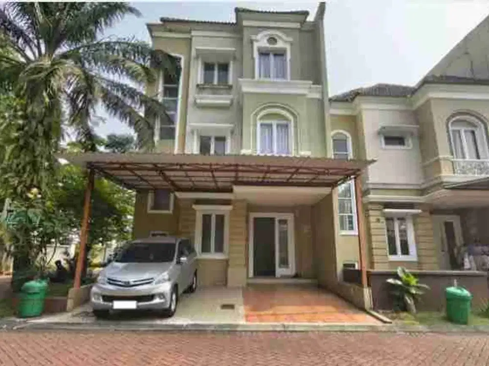 Disewakan rumah 3 Lt, Cluster Samara, Gading Serpong