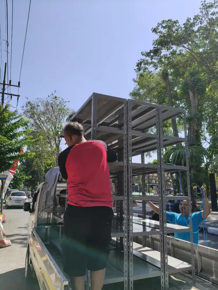 Rak besi Surabaya full besi