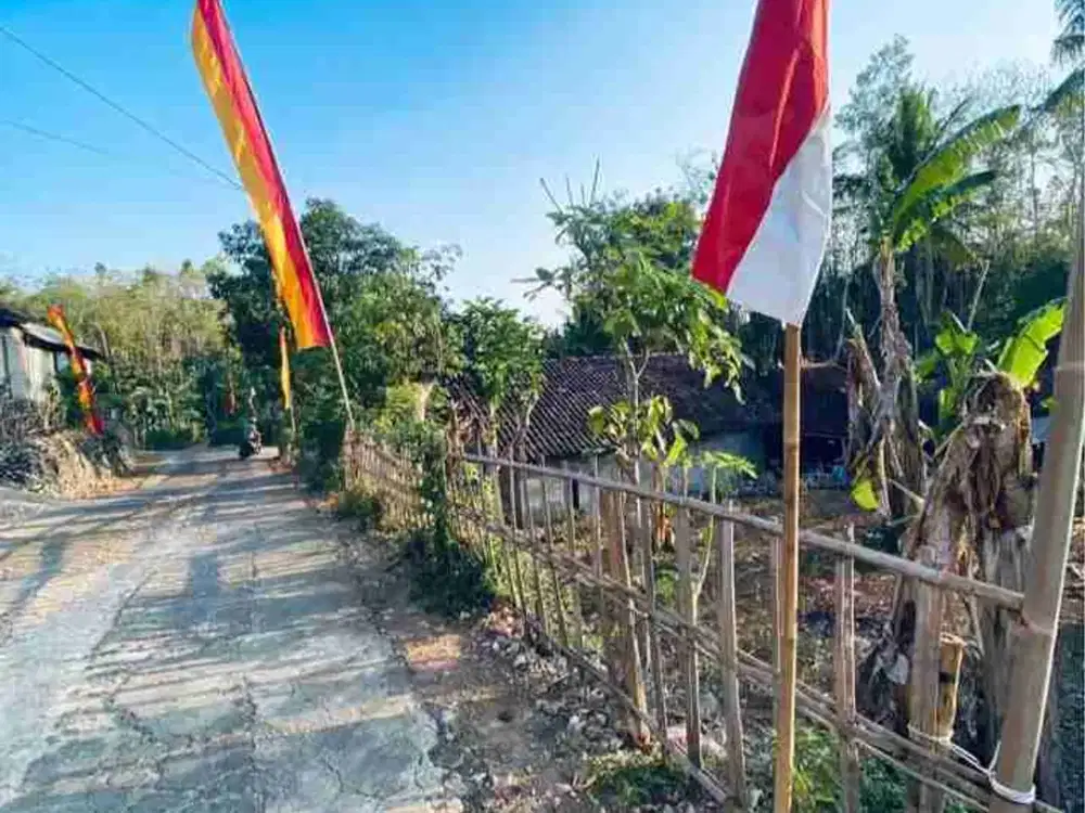 Tanahmurah wonosari gunung kidul Hrga 35 jt pekarangan shm 112 m²