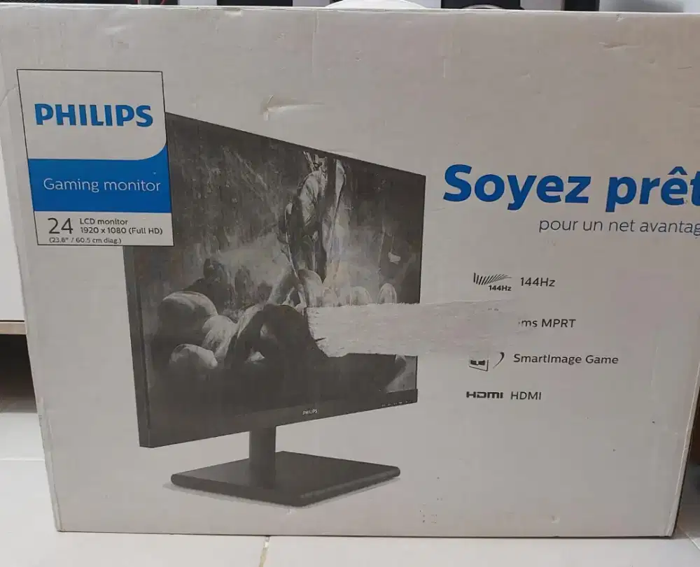 Monitor Phillips 24in Rusak