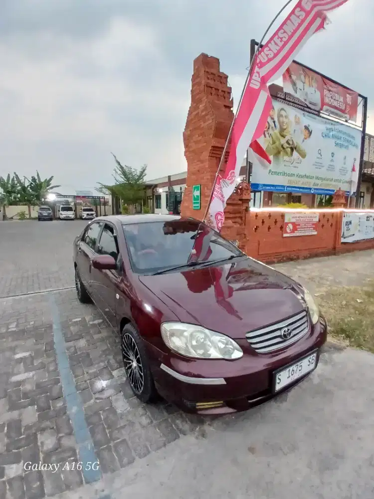Toyota Altis 2002 Manual J
