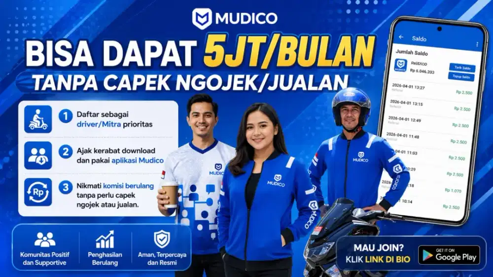 Mau punya penghasilan tambahan, gabung segera Guys...