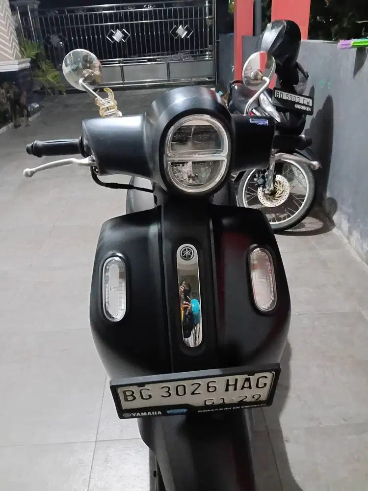 Dijual motor fazio warna hitam dof tahun 2023