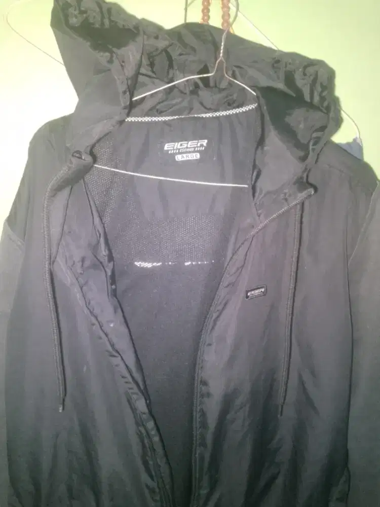DIJUAL EIGER RIDING ORIGINAL SIZE L - HITAM