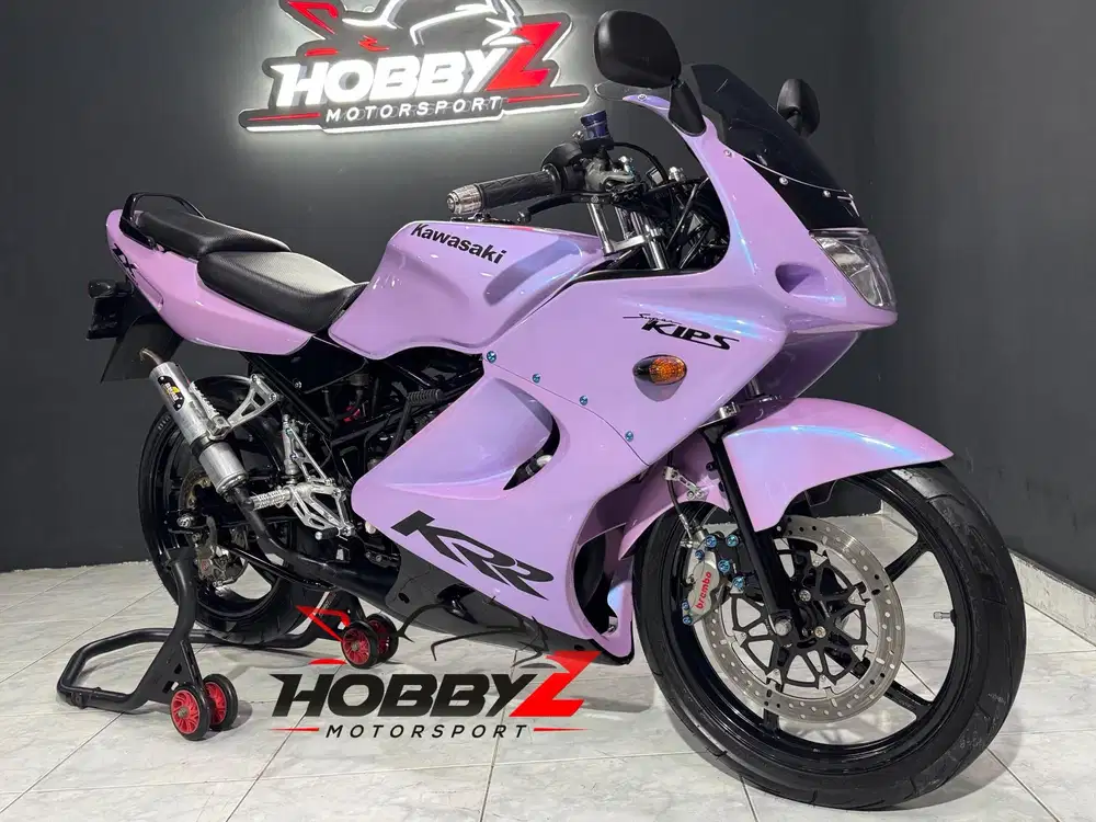 Kawasaki Ninja 150RR/ninja 150-RR merah modif pinky hedon 2010,mewah