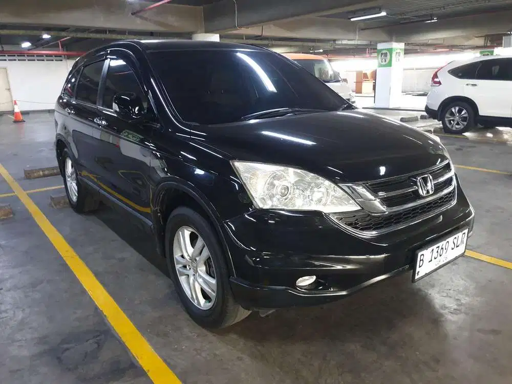 Honda CRV 2.4 2011 Hitam Pajak Panjang Low KM Mulus Sekali Tdp Murah