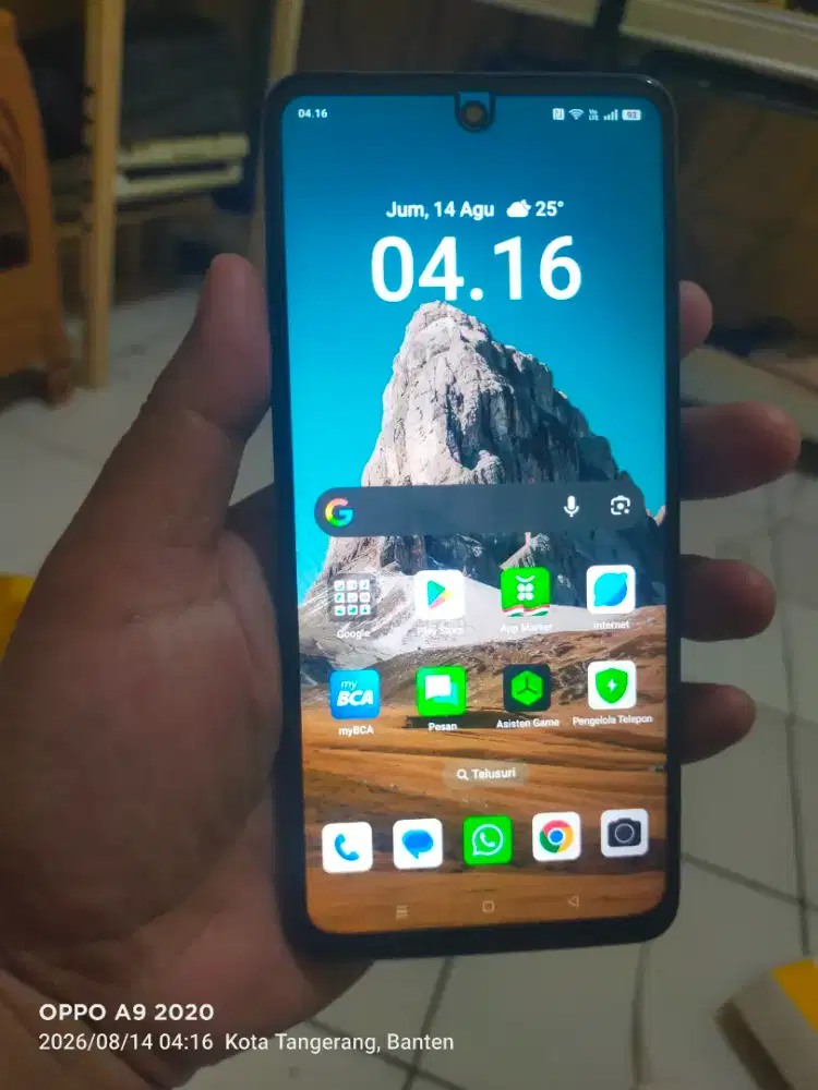 OPPO A58 NFC 4GLTE 6+6/128GB HP & CHARGER