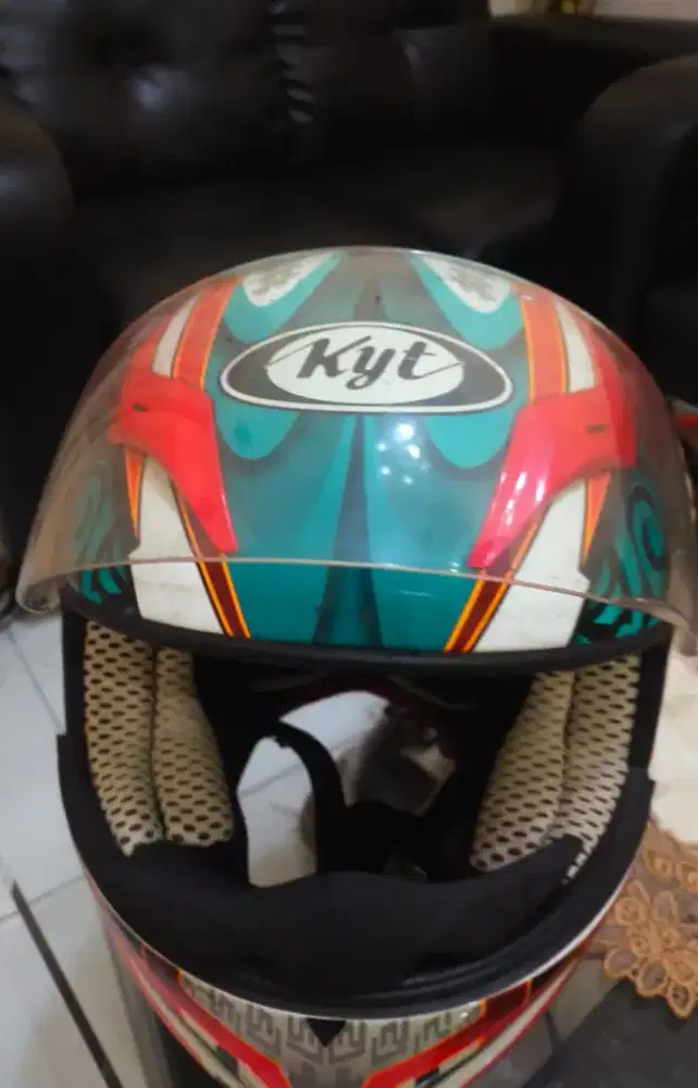 Helm trail dan full face baru