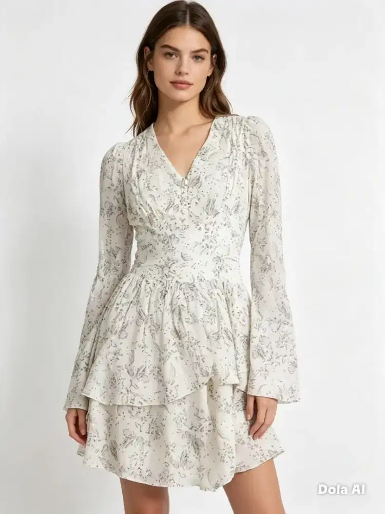 Maxi Dress wanita Korean style