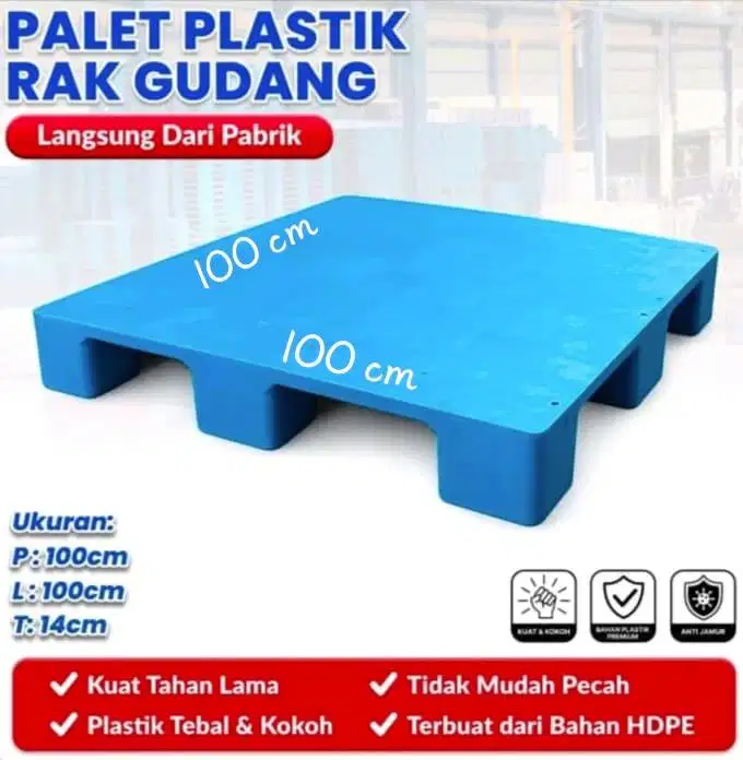 Pallet plastik baru palet plastik keranjang plastik