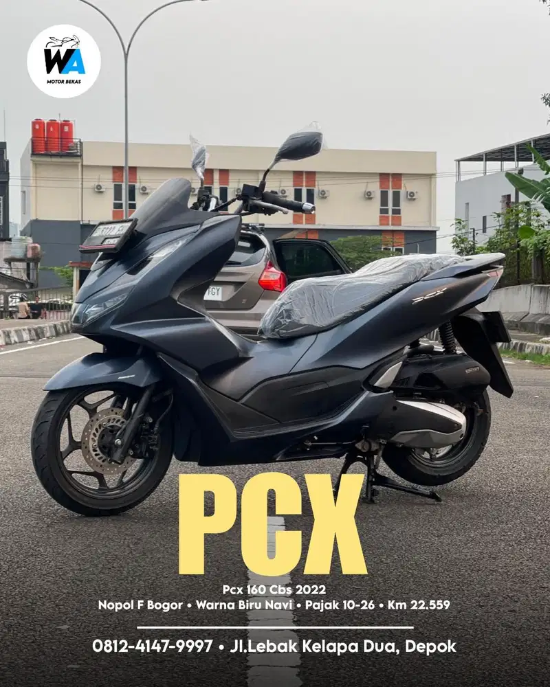GARANSI MESIN Honda New Pcx 160 Cbs Tahun 2022 Cash/Kredit